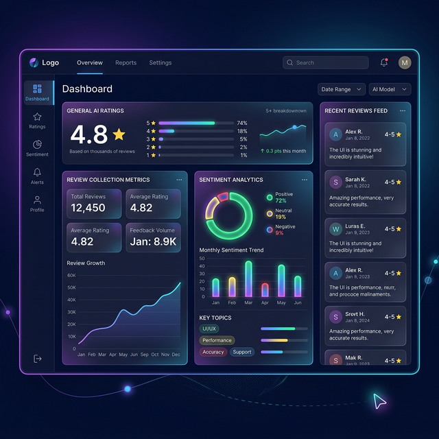 AI Ratings and Reviews Dashboard